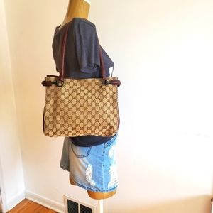 GUCCI GG Monogram Tote Bag